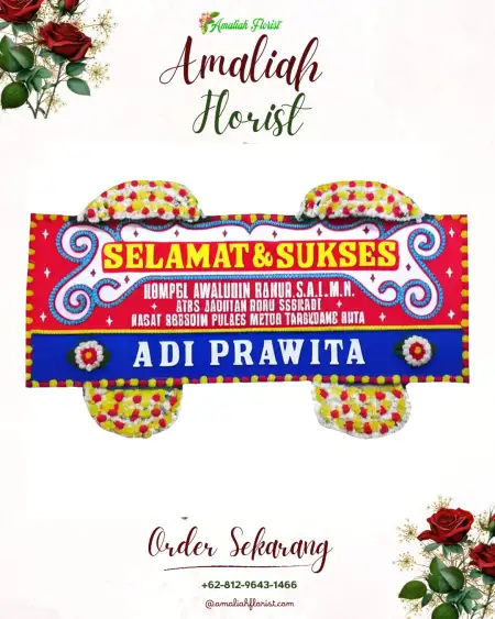Papan Bunga Ucapan Selamat Pademangan Timur